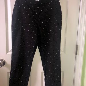 Dress pants pocadots